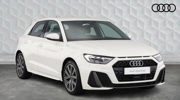 2022 Audi 1.0 TFSI 30 S line Sportback Euro 6 5-door (White) - Image: 1