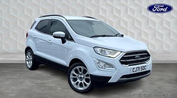 2022 Ford 1.0T EcoBoost Titanium Euro 6 5-door (White) - Image: 1