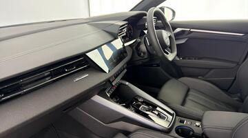 2025 Audi TFSI 35 Black Edition S Tronic Euro 6 4-door (Blue) - Image: 2