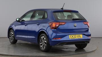 2022 Volkswagen 1.0 TSI Life Euro 6 5-door (Blue) - Image: 3