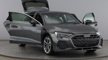 2025 Audi TFSI S line Sportback S Tronic Euro 6 5-door (Grey) - Image: 9