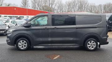 2026 Ford 2.0 320 EcoBlue Limited Crew Van Auto LH1 Euro 6 5-door (Grey) - Image: 4