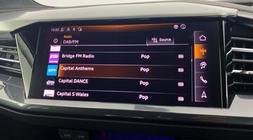 2025 Audi 45 Black Edition Sportback Auto 5-door 82kWh (Blue) - Image: 22