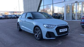 2025 Audi 1.0 TFSI 30 Black Edition Sportback S Tronic Euro 6 5-door (Grey) - Image: 1