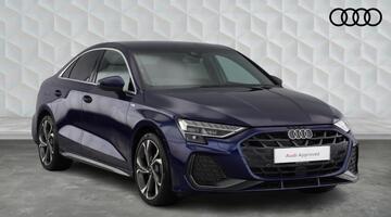 2025 Audi TFSI 35 S line S Tronic Euro 6 4-door (Blue) - Image: 1