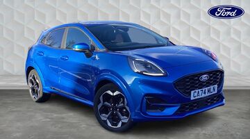 2024 Ford 1.0T EcoBoost MHEV ST-Line X Euro 6 5-door (Blue) - Image: 1