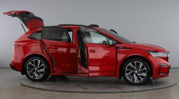 2023 Škoda 82kWh 80x SportLine Auto 4WD 5-door (DC125kW) (Red) - Image: 11