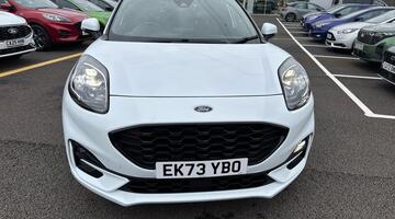 2023 Ford 1.0T EcoBoost MHEV ST-Line X Euro 6 5-door (White) - Image: 34