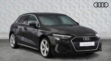 2022 Audi TFSI 35 S line Sportback Euro 6 5-door (Black) - Image: 1