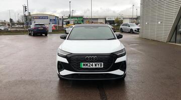 2024 Audi 45 Black Edition Sportback Auto quattro 5-door 82kWh (White) - Image: 9