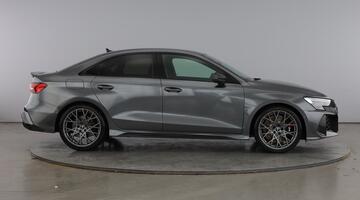 2026 Audi TFSI Carbon Black S Tronic quattro Euro 6 4-door (Grey) - Image: 4