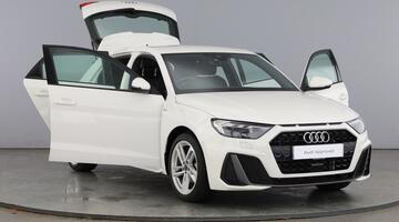 2023 Audi TFSI 35 S line Sportback S Tronic Euro 6 5-door (White) - Image: 9