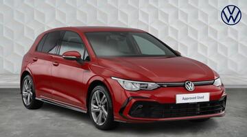 2021 Volkswagen ETSI MHEV R-Line DSG Euro 6 5-door (Red) - Image: 1