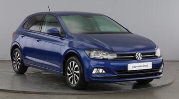 2021 Volkswagen 1.0 TSI Active Euro 6 5-door (Blue) - Image: 1