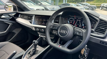 2025 Audi TFSI 35 Black Edition Sportback S Tronic Euro 6 5-door (White) - Image: 6