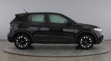 2021 Volkswagen 1.0 TSI S Euro 6 5-door (Black) - Image: 4
