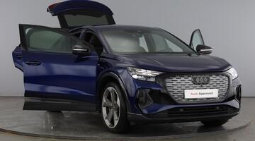 2023 Audi 40 Black Edition Sportback Auto 5-door 82kWh (Blue) - Image: 9