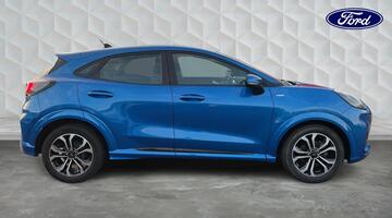 2021 Ford 1.0T EcoBoost MHEV ST-Line DCT Euro 6 5-door (Blue) - Image: 4