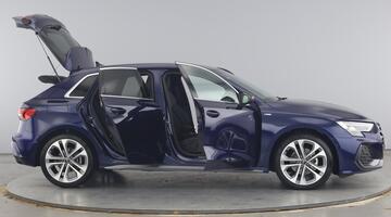 2025 Audi TFSI 35 S line Sportback S Tronic Euro 6 5-door (Blue) - Image: 10