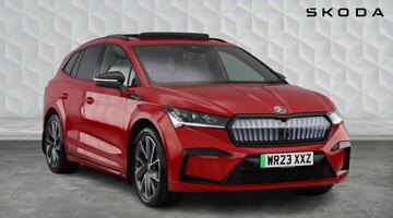 2023 Škoda 82kWh 80x SportLine Auto 4WD 5-door (DC125kW) (Red) - Image: 2