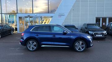 2021 Audi 2.0 TDI 40 S line S Tronic quattro Euro 6 5-door (Blue) - Image: 4