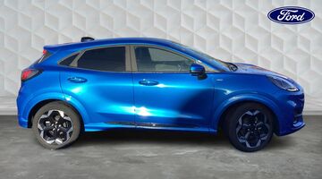 2024 Ford 1.0T EcoBoost MHEV ST-Line X Euro 6 5-door (Blue) - Image: 4