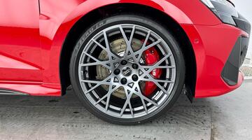 2025 Audi TFSI Carbon Black S Tronic quattro Euro 6 4-door (Red) - Image: 5