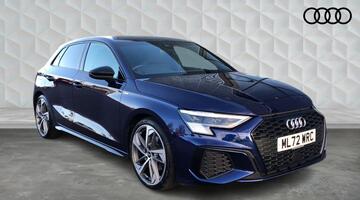 2022 Audi TFSI 35 Edition 1 Sportback Euro 6 5-door (Blue) - Image: 1