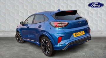 2022 Ford 1.0T EcoBoost MHEV ST-Line X Euro 6 5-door (Blue) - Image: 3