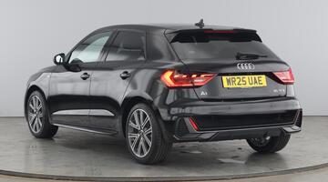 2025 Audi TFSI 35 S line Sportback S Tronic Euro 6 5-door (Black) - Image: 3