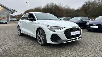 2025 Audi TFSI 35 Black Edition Sportback S Tronic Euro 6 5-door (White) - Image: 1