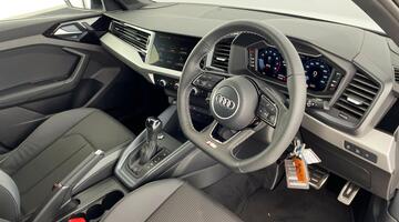 2025 Audi TFSI 35 Black Edition Sportback S Tronic Euro 6 5-door (White) - Image: 6