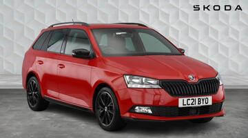 2021 Škoda 1.0 TSI Monte Carlo Euro 6 5-door (Red) - Image: 1