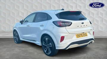 2020 Ford 1.0T EcoBoost MHEV ST-Line X Euro 6 5-door (White) - Image: 3