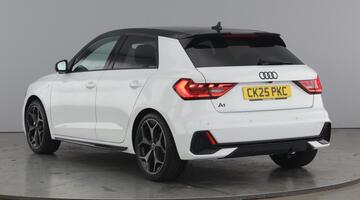 2025 Audi TFSI 35 Black Edition Sportback S Tronic Euro 6 5-door (White) - Image: 3