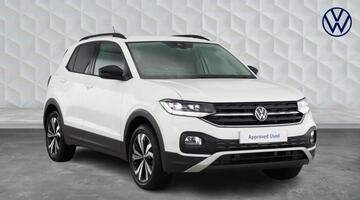 2023 Volkswagen 1.0 TSI Black Edition Euro 6 5-door (White) - Image: 1