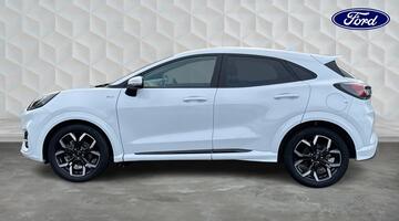 2022 Ford 1.0T EcoBoost MHEV ST-Line X Euro 6 5-door (White) - Image: 4