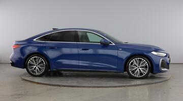 2025 Audi 2.0 TFSI S line Saloon S Tronic Euro 6 5-door (Blue) - Image: 4