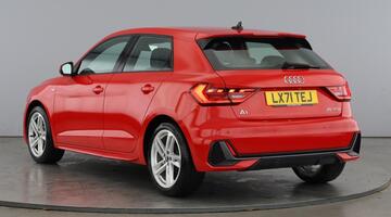 2021 Audi 1.0 TFSI 25 S line Sportback Euro 6 5-door (Red) - Image: 3