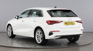 2022 Audi 1.0 TFSI 30 Sport Sportback S Tronic Euro 6 5-door (White) - Image: 3