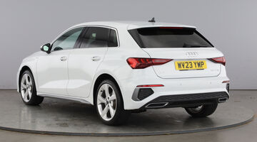 2023 Audi TFSI 35 S line Sportback S Tronic Euro 6 5-door (White) - Image: 3