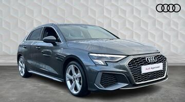 2022 Audi TFSI 35 S line Sportback Euro 6 5-door (Grey) - Image: 1