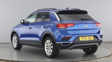 2021 Volkswagen 1.0 TSI SE Euro 6 5-door (Blue) - Image: 3