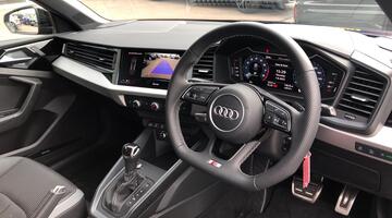 2025 Audi 1.0 TFSI 30 Black Edition Sportback S Tronic Euro 6 5-door (Blue) - Image: 6