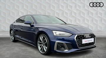 2023 Audi 2.0 TFSI 35 S line Sportback S Tronic Euro 6 5-door (Blue) - Image: 1