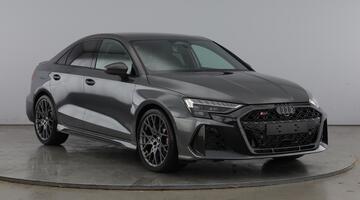 2026 Audi TFSI Carbon Black S Tronic quattro Euro 6 4-door (Grey) - Image: 1