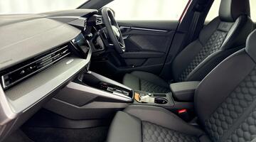 2025 Audi TFSI Carbon Black S Tronic quattro Euro 6 4-door (Red) - Image: 43