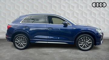 2025 Audi TFSI CoD 35 S line S Tronic Euro 6 5-door (Blue) - Image: 4