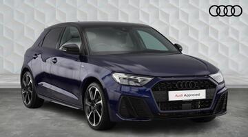 2025 Audi TFSI 35 Black Edition Sportback S Tronic Euro 6 5-door (Blue) - Image: 1