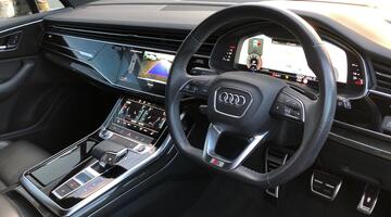 2020 Audi 3.0 TFSI V6 55 Black Edition Tiptronic quattro Euro 6 5-door (White) - Image: 6